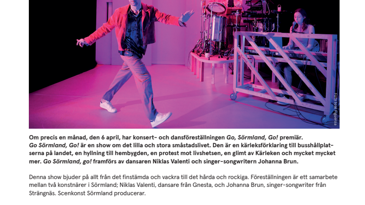 Go Sörmland, Go! - en show om småstadslivet