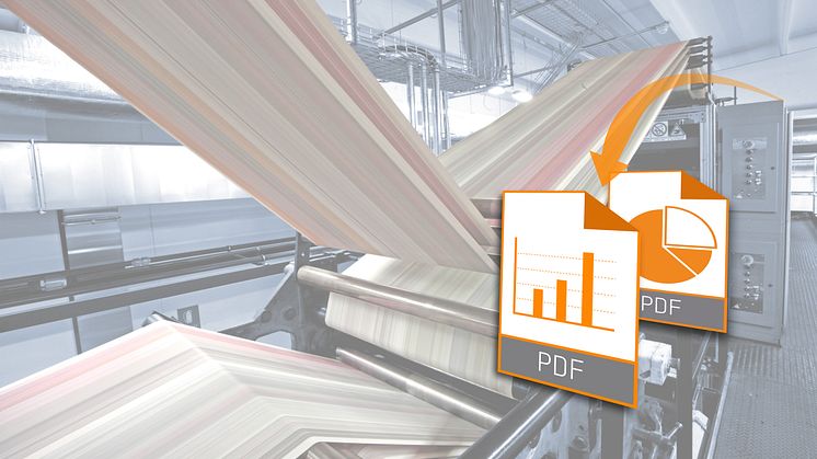 Samla och presentera maskin-data.  Ny mapp-komponent genererar automatiskt PDF-rapporter.