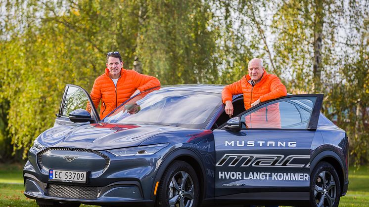Ford Mustang Mach-E rekkeviddetest 2021 høst