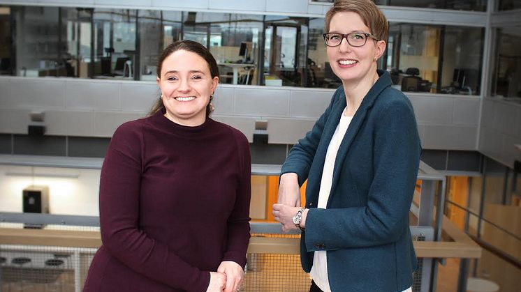 Nora Ojala, Johtamisen muotoilija, Prego ja Ulla Nikkanen (oikealla), Liiketoimintajohtaja, Azets