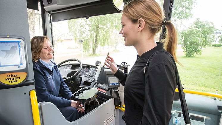 Tätortsbiljett i appen
