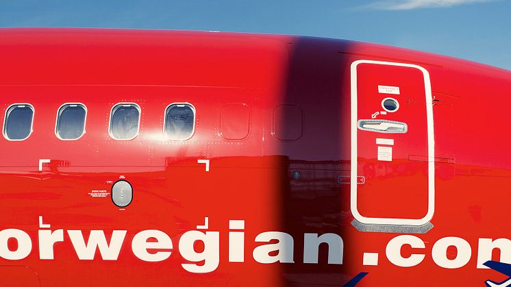 640 000 flög med Norwegian i januari
