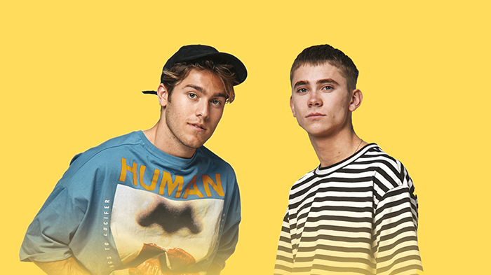 Benjamin Ingrosso och Felix Sandman 
