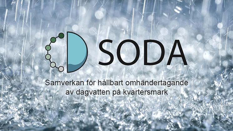 Dagvattenprojektet SODA får en fortsättning
