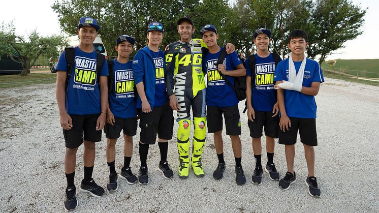 第11回目「Yamaha VR46 Master Camp」　キャンプ最終日、バレンティーノ・ロッシ選手と対面