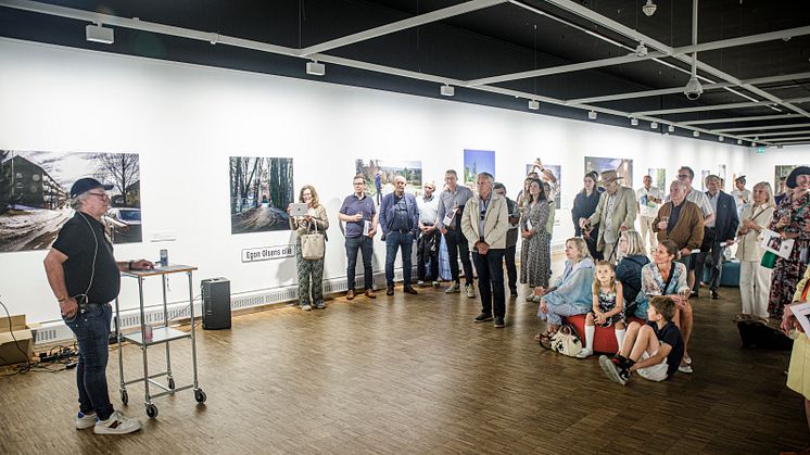 Fra utstillingen "Gata di" på Gamle Munch Museum som fant sted fra 15. juni til 14. juli