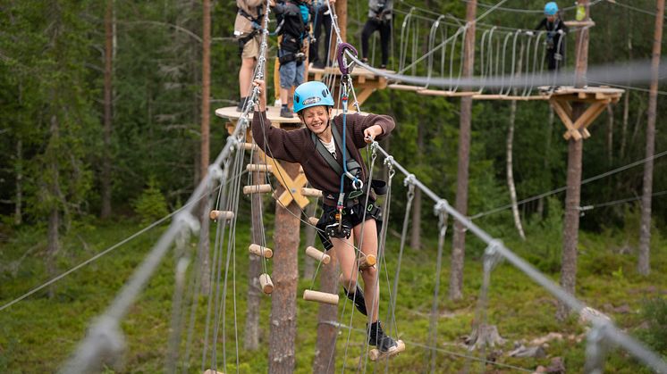 Klätterpark | Orsa Grönklitt