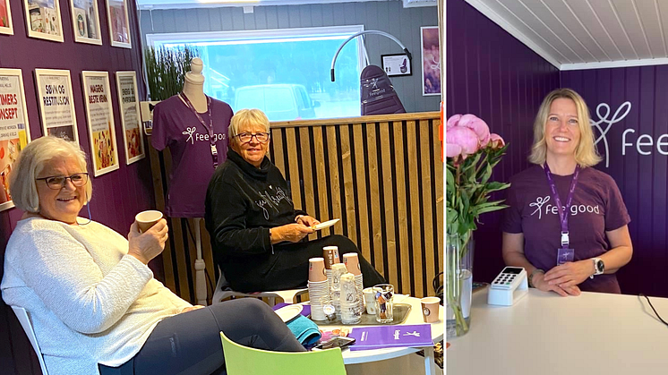 Treningssenter med unikt miljø: Kaffekroken er blitt en viktig møteplass  