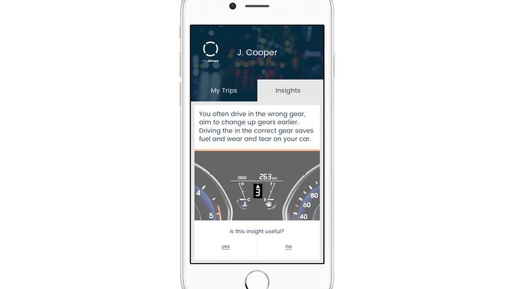 Driver Behaviour Project - app