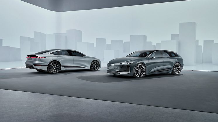 Audi A6 Sportback e-tron concept og A6 Avant e-tron concept