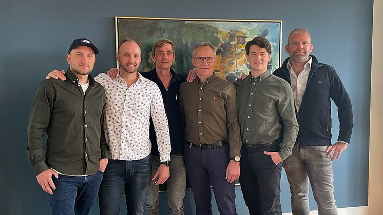 Casper Borgen Larsen, Kenneth Busch-Hansen,  Christopher Blak, Niels Johansen, Martin Jacobsson, Peter Andersen (foto: BYENS arkiv)