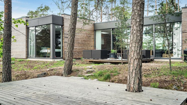 Schwedischer Wohntraum im Wald