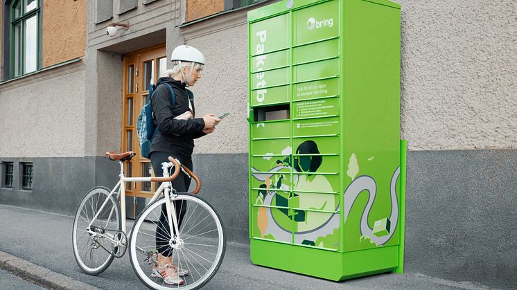 Brings paketboxar ska placeras ut i Axfoods butiker. 
