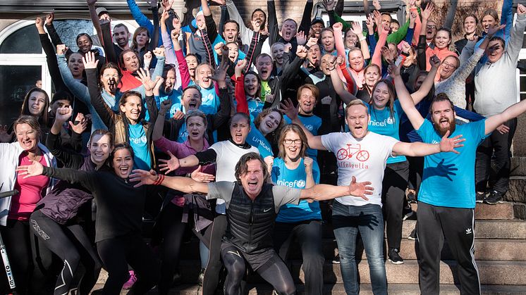 Årets "Puls for UNICEF" gikk av stabelen 2.-29. september og resulterte i totalt 1,5 millioner kroner i donasjon til UNICEF.