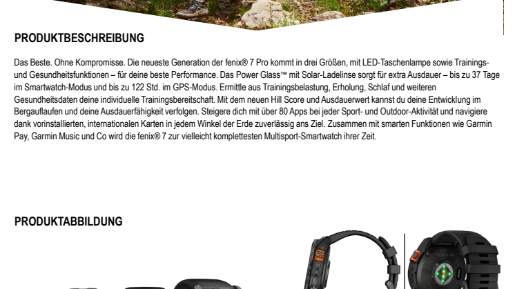 Datenblatt_Garmin_CH_fēnix 7 Pro_CE