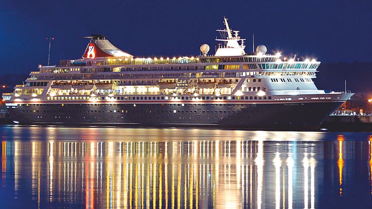 Balmoral in Belfast at night