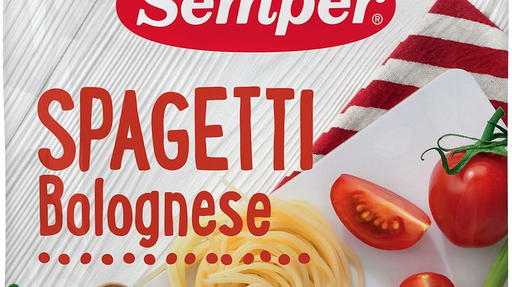 Spagetti Bolognese i klämpåse