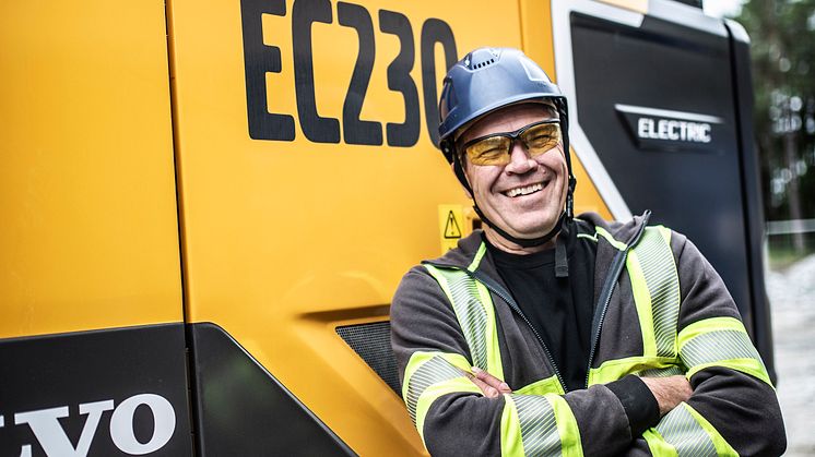 Volvo EC230 Electric och Abner Sjöberg