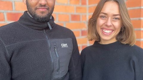fv. Yobel Tesfamhret & Martina Sekkenes