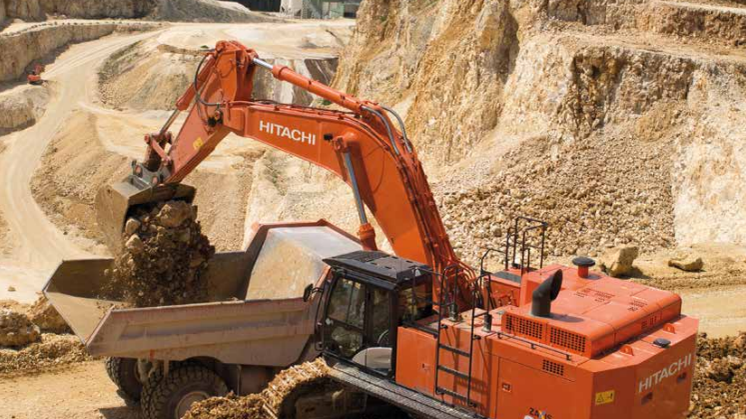 Broschyr Hitachi ZX890LC-6 bandgrävare