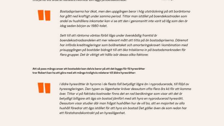Komma Hem-rapporten del 1