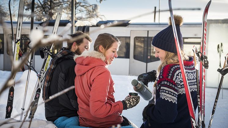 I påsken kan du reise kollektivt til mange flotte naturopplevelser - her i Oslo og Akershus.  Foto: Ruter As / Fotograf Birdy, Birgitte Heneide