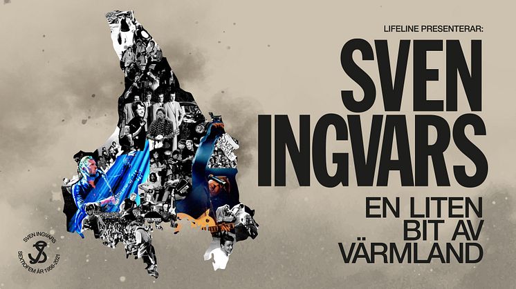 ​Sven Ingvars firar 65 och ger sig ut på en efterlängtad jubileumsturné! Sven Ingvars – ”En liten bit av Värmland”.