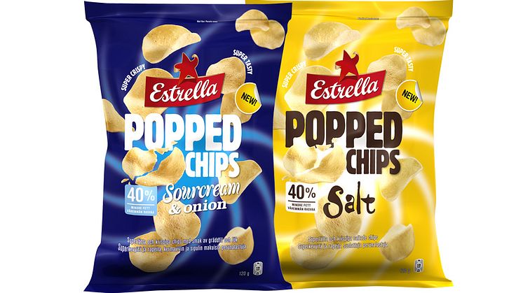 Estrella börjar poppa chips