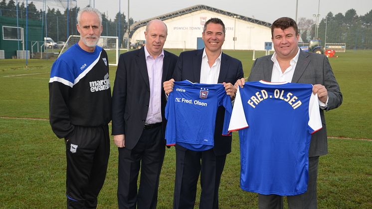 Fred. Olsen becomes Official Cruise and Travel Partner  of Ipswich Town Football Club