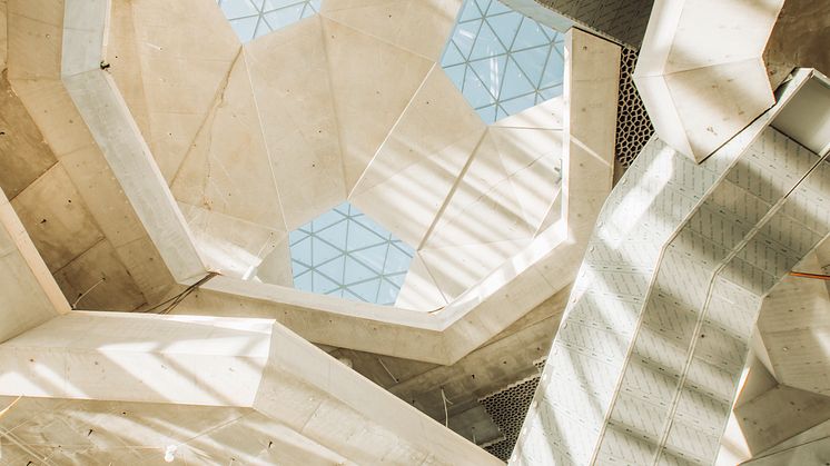 The roof of the new Deichman library is spectacular. Photo: Jo Straube