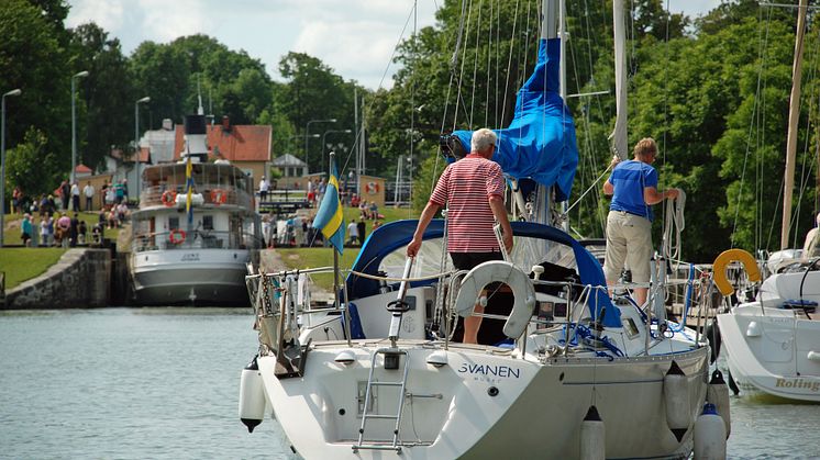 Göta kanals besökssiffror skjuter i höjden inför sommaren
