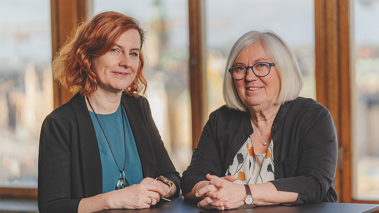 Katarina Ringstedt och Siv Axelsson 