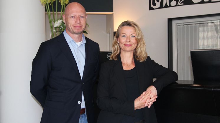 Ola Lundqvist, Senior Advisor, Elfack och Anna Jarnö, tillträdande Business Manager, Elfack 