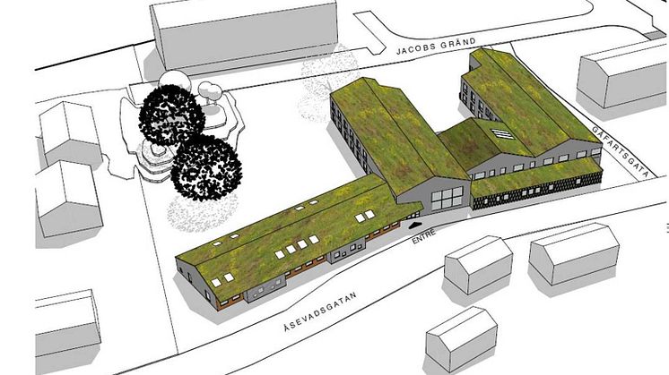 Vectura uppför integrerat äldreboende och förskola i Mönsterås