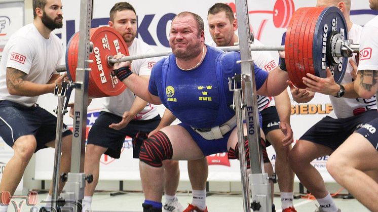 EM i styrkelyft till Helsingborg 2018