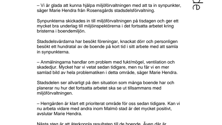 60 nya anmälningar i Herrgården