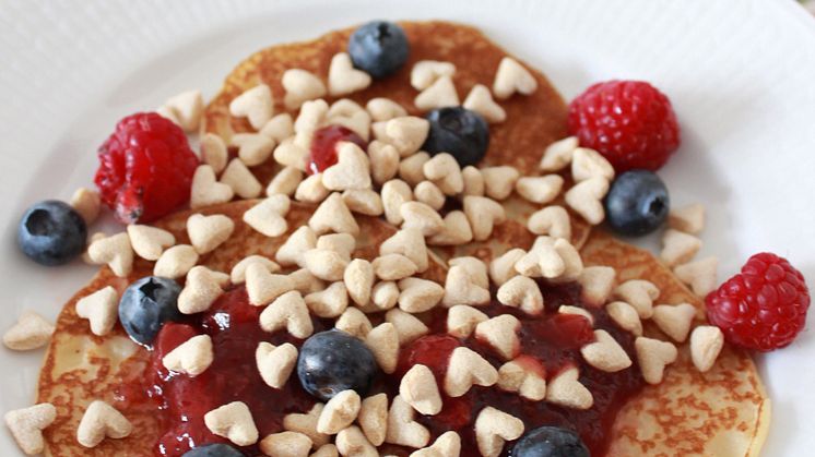 Proteinrika pannkakor med Betavivo Havrehjärtan