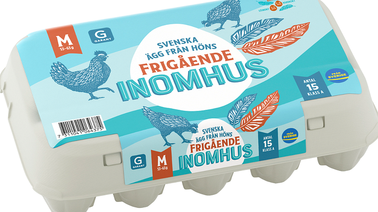 Axfood återkallar ägg efter salmonella i stallmiljön hos producent