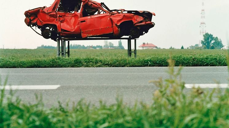 Europastraße E 30 bei Warschau, 2000 - Foto: Bertram Kober