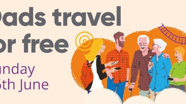 ​Dads travel for free this Father’s Day