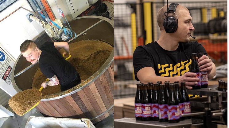 David Bustad på Bustad Brewing och Magnus Engström på Dugges Bryggeri är Franz Heiss-stipendiater.  