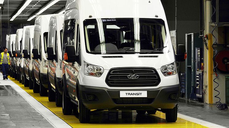 Øker Transit-produksjon etter vekst i etterspørselen
