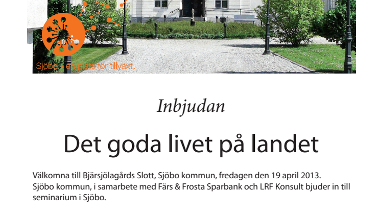 Fokus på landsbygden: Det goda livet på landet