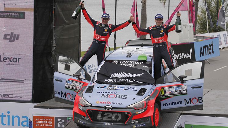 Nordmann hjelper rallyfører til topps i rally-VM