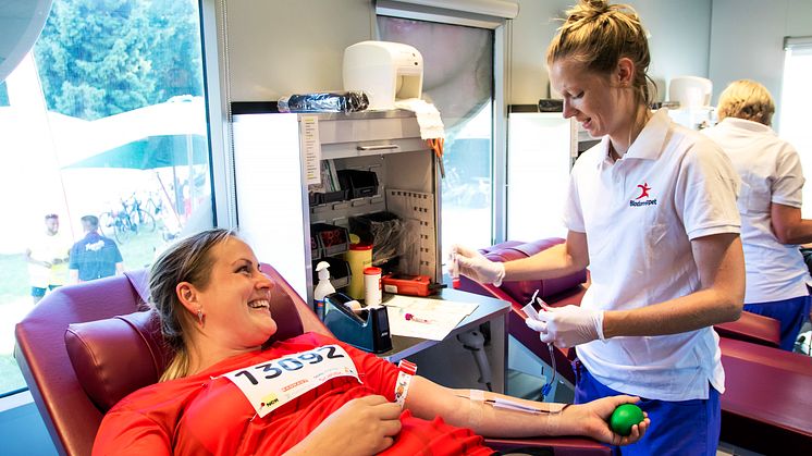 Blodomloppet - en viktig pusselbit för att rekrytera blodgivare i Göteborg