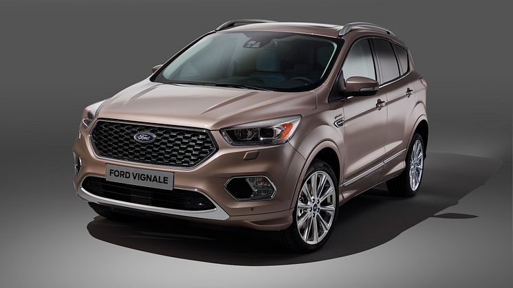 Bemutatkoztak Ford exkluzív felszereltségű Kuga Vignale és Ford Edge Vignale városi terepjárói