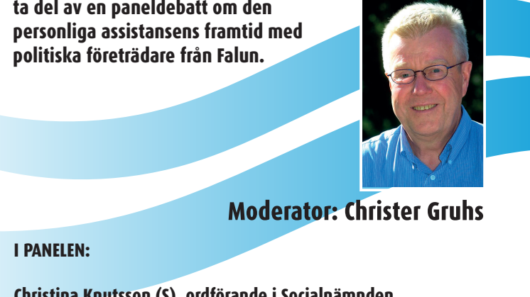 Lystra arrangerar debatt om personlig assistans