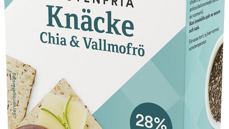 Friggs glutenfrie knekkebrød med chia og valmuefrø