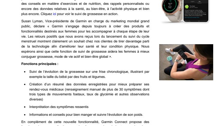 CP Garmin Pregnancy Tracking