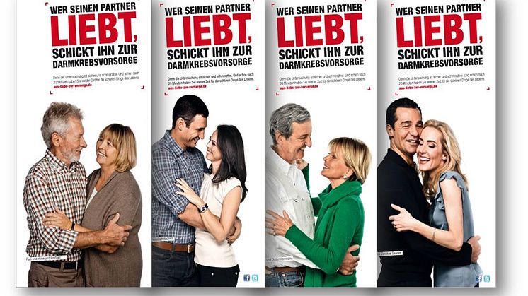 Neue Flyer zur Darmkrebsvorsorge